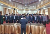 Kementerian Agama Provinsi Jambi melantik 32 pejabat fungsional pada Rabu (20/5/2026).( Jambiekspres.co.id )