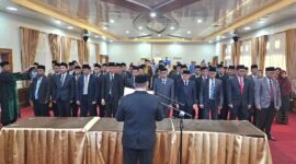 Kementerian Agama Provinsi Jambi melantik 32 pejabat fungsional pada Rabu (20/5/2026).( Jambiekspres.co.id )