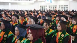 Dies Natalis ke-63 Universitas Jambi sekaligus Wisuda ke-123, Selasa 19/5/2026.( Poto : istimewa ).