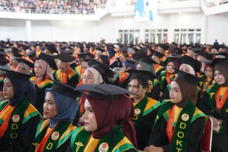 Dies Natalis ke-63 Universitas Jambi sekaligus Wisuda ke-123, Selasa 19/5/2026.( Poto : istimewa ).