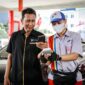 Ilustrasi pembelian BBM subsidi, barcode BBM subsidi. Cara daftar barcode BBM subsidi. Cara bikin barcode BBM subsidi. Subsidi Tepat.(Dok. Pertamina)
