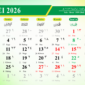 Kalender Mei 2026. Jadwal Idul Adha 2026 Menurut Kalender Hijriyah Kemenag 2026.(Tangkap layar Kalender Hijriyah Kemenag 2026)
