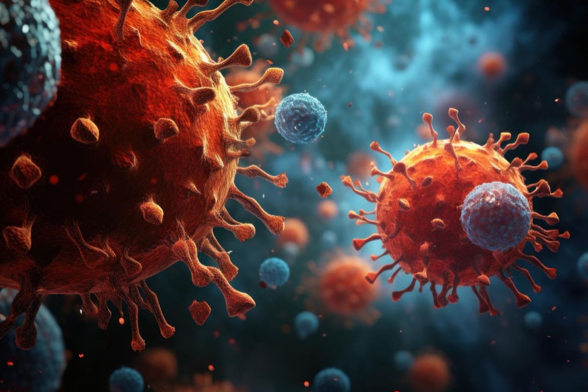 Ilustrasi Virus Ebola( Poto : kompas.com )