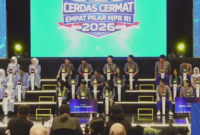 MPR mengapresiasi sikap SMAN 1 Sambas dan SMAN 1 Pontianak yang menolak final ulang LCC Empat Pilar Kalbar 2026.( Poto : istimewa ).