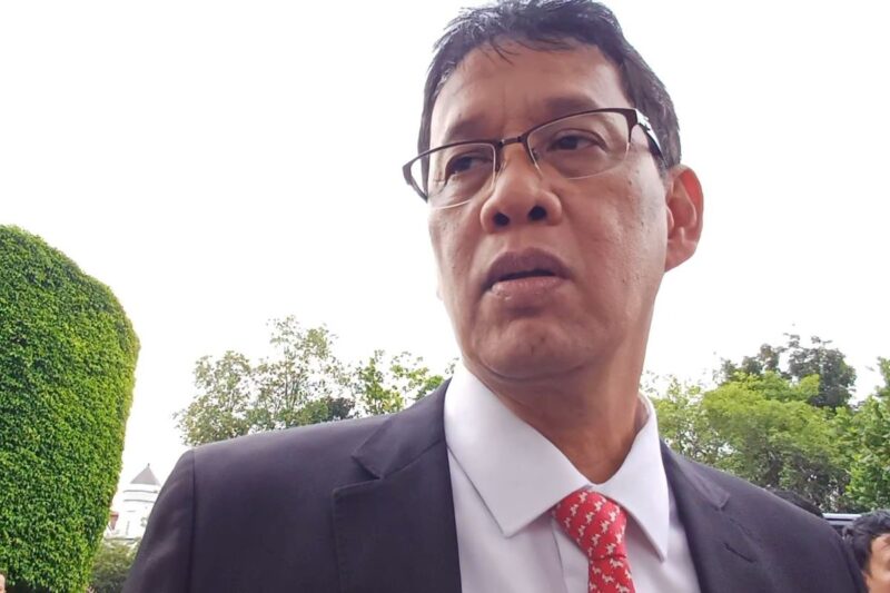 Purbaya di Istana Negara, Jumat (22/5/2026).(Poto : kompas.com ).