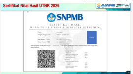 Cara Melihat Nilai SNBT 2026, Cek Sertifikat UTBK Sebelum Terlambat(Tangkapan layar dokumen SNPMB.)