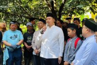 Wakil Menteri Pertanian (Wamentan) Sudaryono alias Mas Dar dalam acara pemotongan hewan kurban di Masjid Nurul Iman, Kementerian Pertanian, Jakarta, Rabu (27/5/2026).(KOMPAS.com/Syakirun Ni'am)