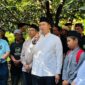 Wakil Menteri Pertanian (Wamentan) Sudaryono alias Mas Dar dalam acara pemotongan hewan kurban di Masjid Nurul Iman, Kementerian Pertanian, Jakarta, Rabu (27/5/2026).(KOMPAS.com/Syakirun Ni'am)