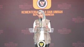 Juru Bicara Kementerian Haji dan Umrah Maria Assegaf( Poto : kompas.com )