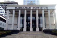 Gedung Mahkamah Konstitusi ( Poto : istimewa ).