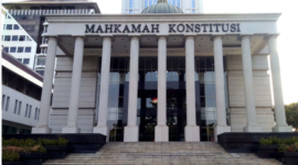 Gedung Mahkamah Konstitusi ( Poto : istimewa ).