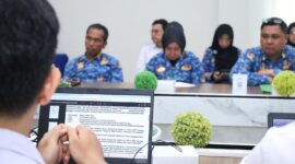 Kanwil Kemenkum Jambi membahas Raperbup Batang Hari Jambi dalam rapat pengharmonisasian di Jambi, Rabu (20/05/2026).( Poto : JAMBIlink).