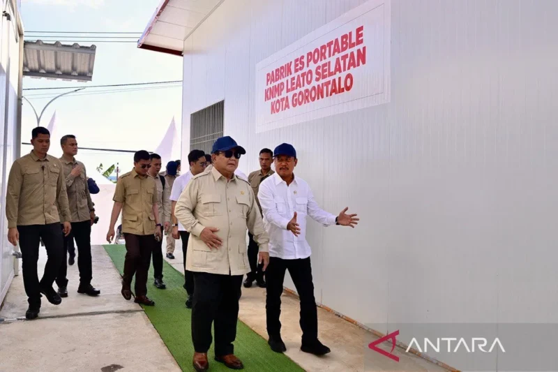 Prabowo Dorong Ekonomi Biru untuk Perkuat Sektor Kelautan Nasional. ( Poto : ANTARA ).