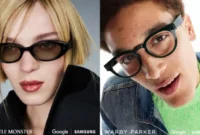 Kacamata AI kolaborasi perdana Samsung dan Google( Poto : istimewa )