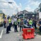 Kecelakaan maut di Jambi kembali terjadi di kawasan Terminal Alam Barajo, Kota Jambi.( Poto : TribunJambi.com ).