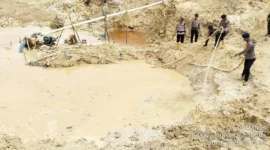 Longsor Tambang Tewaskan Delapan Pekerja( Poto : TRIBUNJAMBI.COM ).