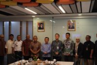 Gubernur Jambi Al Haris bertemu Direktorat Jenderal Perkeretaapian Kementerian Perhubungan di Jakarta.( Poto : JAMBIlink.id ).