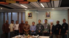 Gubernur Jambi Al Haris bertemu Direktorat Jenderal Perkeretaapian Kementerian Perhubungan di Jakarta.( Poto : JAMBIlink.id ).