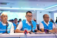 PLN mengungkap cuaca buruk memicu blackout listrik Sumatera( Poto : ANTARA ).
