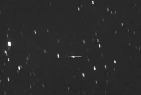 Potret jarak asteroid 2026 JH2.(Sumber: virtual telescope)