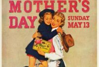 Iklan perusahaan Coklat Whitman untuk memperingati hari Ibu tahun 1946. (via envisioningtheamericandream.com)