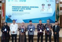 Perumda Air Minum Tirta Mayang Kota Jambi dan Institut Agama Islam Muhammad Azim (IAIMA) Jambi melalui penandatanganan MoU di Aula Griya Mayang, Kamis (21/05/2026).( Poto : JAMBIlink).