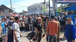 Penyembelihan hewan kurban, Foto; Desi Hermila/RRI Sungai Penuh