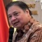 Menko Perekonomian Airlangga Hartarto. (Bloomberg Technoz/ Mis Fransiska)