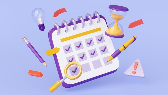 Ilustrasi Kalender (Foto: upklyak/Freepik)