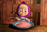 Berikut sinopsis episode terpopuler Masha and the Bear di YouTube hingga masuk Guinness World Records. ( Poto : CNN Indonesia