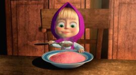 Berikut sinopsis episode terpopuler Masha and the Bear di YouTube hingga masuk Guinness World Records. ( Poto : CNN Indonesia