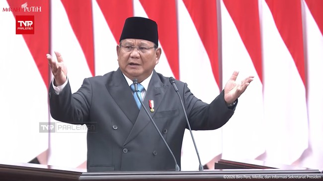 Presiden Prabowo Subianto akan perketat ekspor sawit. (Tangkapan layar youtube Sekretariat Presiden)