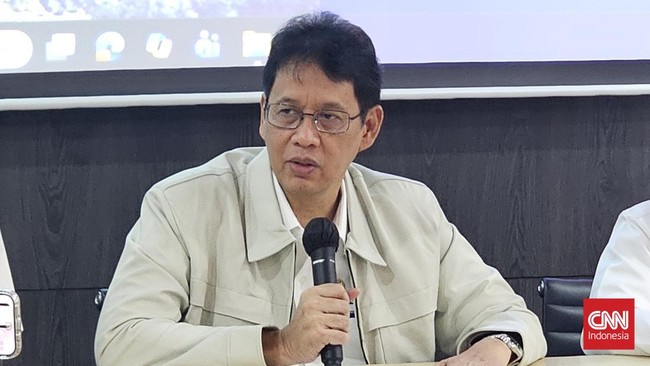 Menkeu Purbaya mengungkap beda kekuatan ekonomi Indonesia tahun ini dengan 1998 di tengah pelemahan nilai tukar rupiah yang menembus Rp17.700 per dolar AS. (Foto: CNN Indonesia/Endrapta Ibrahim Pramudhiaz).