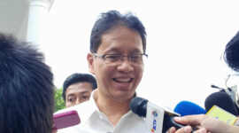 Menteri Keuangan RI Purbaya Yudhi Sadewa saat dipanggil Presiden RI Prabowo Subianto ke Presiden RI Prabowo Subianto mengundang sejumlah menteri ekonomi dan tokoh keuangan ke Istana Kepresidenan, Jakarta, Jumat (22/5/2026).( Poto : kabar24 ).