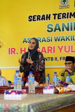 Waka DPR Salurkan Bantuan Sanitasi di Desa Batujai NTB, Dorong Kesehatan dan Kualitas Hidup Warga