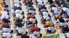 Foto: Ilustrasi salat Idul Adha (Aprilia Devi/Detik.com)