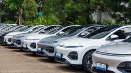 Mobil listrik Xpeng G6. Foto: BRYAN/XPENG Indonesia