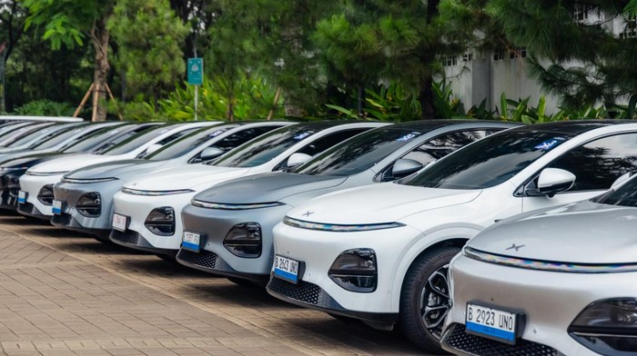 Mobil listrik Xpeng G6. Foto: BRYAN/XPENG Indonesia