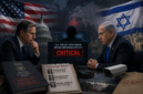 Ilustrasi hubungan Ameriak-Israil memanas( poto : chatGPT )
