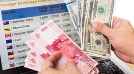 Ilustrasi rupiah dan dollar AS(THINKSTOCKS)