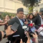 Said Iqbal menjawab pertanyaan wartawan di Kompleks Istana Kepresidenan, Jakarta, Senin (8/6/2026). Poto : ANTARA 