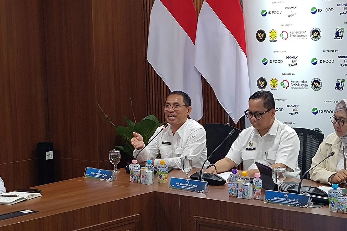 Direktur Hilirisasi Hasil Peternakan Kementan, Makmun( Poto :ANTARA )