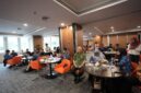 Jurusan Ilmu Sosial dan Ilmu Politik Fakultas Hukum Universitas Jambi Universitas Jambi menggelar diskusi publik fintech digital.( poto : jamberita.com )