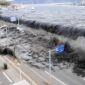 Ilustrasi tsunami Tohoku.( poto : istimewa )