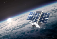 Ilustrasi satelit GHGSat. ( poto : kompas.com )