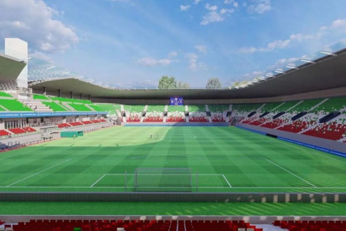 Stadion Teladan Medan diusulkan menjadi salah satu venue pertandingan ASEAN U-19 Championship 2026 yang berlangsung di Sumatera Utara.( Poto : istimewa)