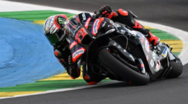 Pebalap Aprilia Racing, Marco Bezzecchi.( poto : kompas.com )