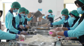 Ilustrasi Satuan Pelayanan Pemenuhan Gizi (SPPG)/Dapur MBG.( poto : kompas.com )