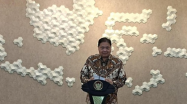 Menteri Koordinator (Menko) Bidang Perekonomian Airlangga Hartarto.Foto: Andi Hidayat/detikcom