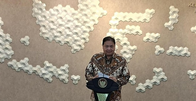 Menteri Koordinator (Menko) Bidang Perekonomian Airlangga Hartarto.Foto: Andi Hidayat/detikcom